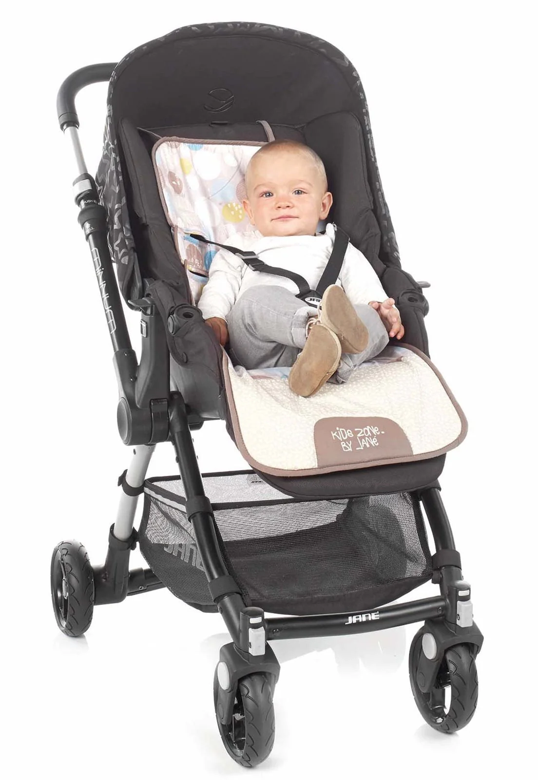 Jane Reversible Cotton Pushchair Seat Liner with breathable Aerosleep Technology - Image 2