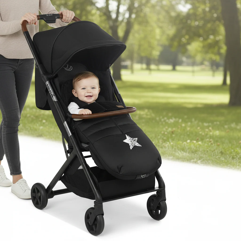 Jane Rocket Sport Luxe Pushchair with Raincover & Footmuff / Seat Liner - Image 14