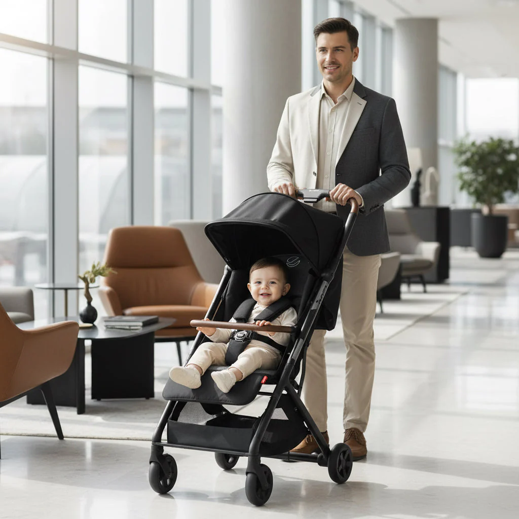 Jane Rocket Sport Luxe Pushchair with Raincover & Footmuff / Seat Liner - Image 15