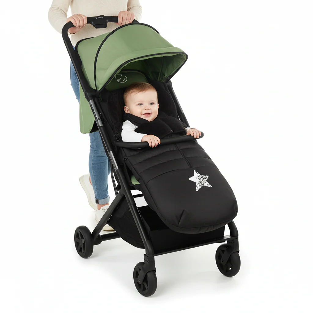 Jane Rocket Sport Luxe Pushchair with Raincover & Footmuff / Seat Liner - Image 4