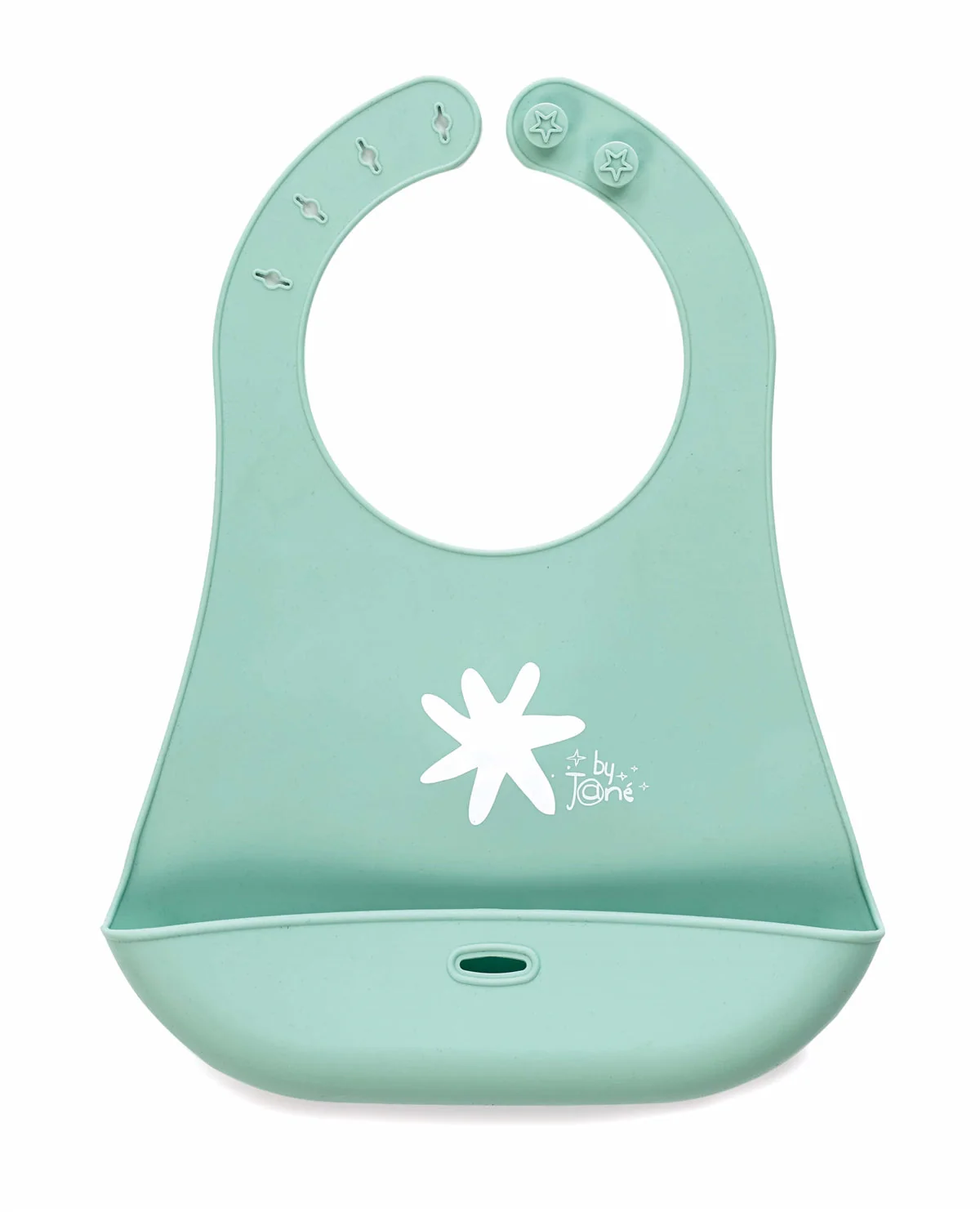 Jane Snap Roll-up Silicone Bib - Image 2
