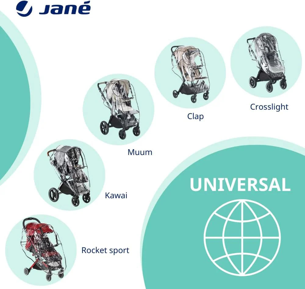 Jane Universal Pushchair Raincover - Image 5