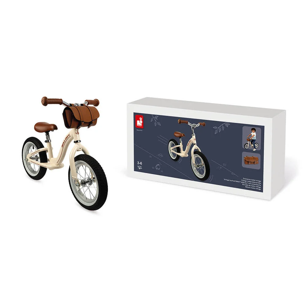 Janod Metal Vintage Bikloon Balance Bike - Image 11