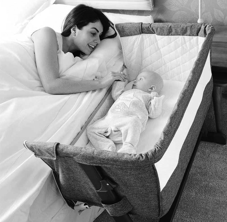 Safety Mattress for Cozi Sleeper Bedside Crib 86 x 47 cm - Image 3