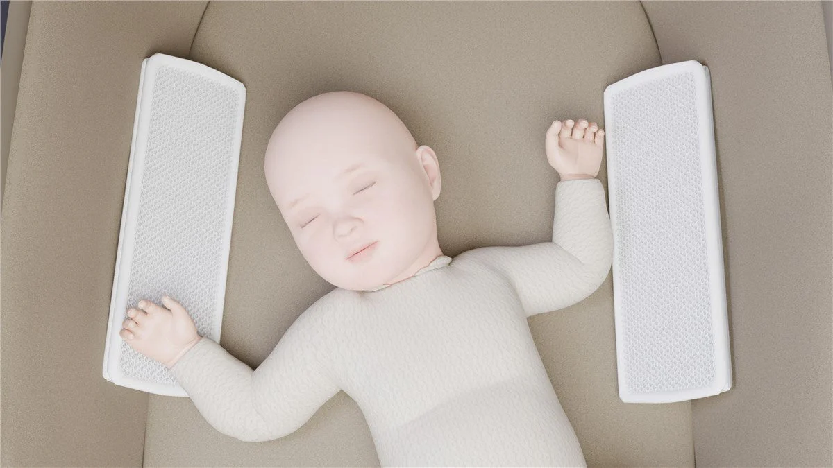 Snooze Secure 3D Air Mesh Baby Sleep Solution – Safer Sleep, Reduced CO₂ Risk - Image 18