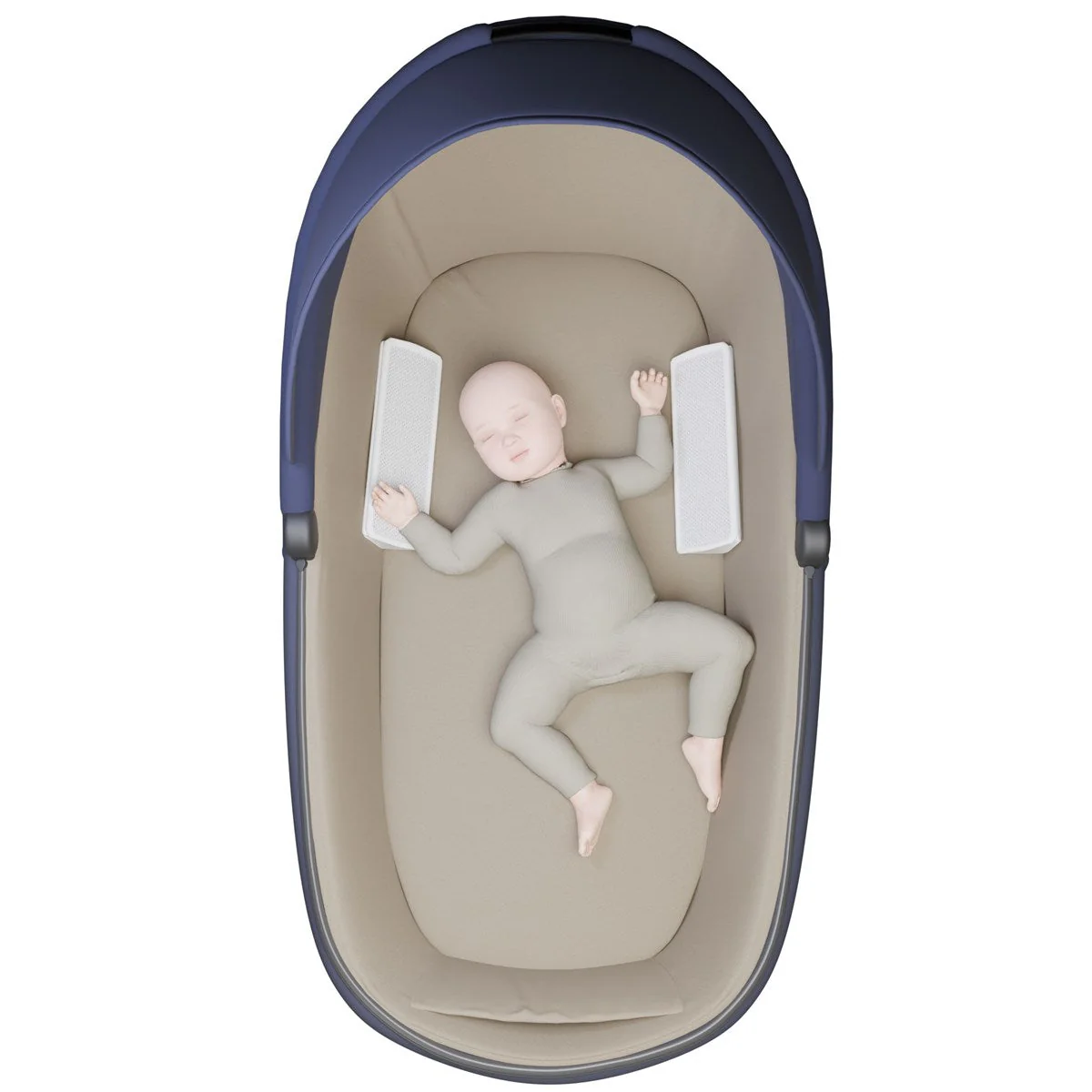 Snooze Secure 3D Air Mesh Baby Sleep Solution – Safer Sleep, Reduced CO₂ Risk - Image 6
