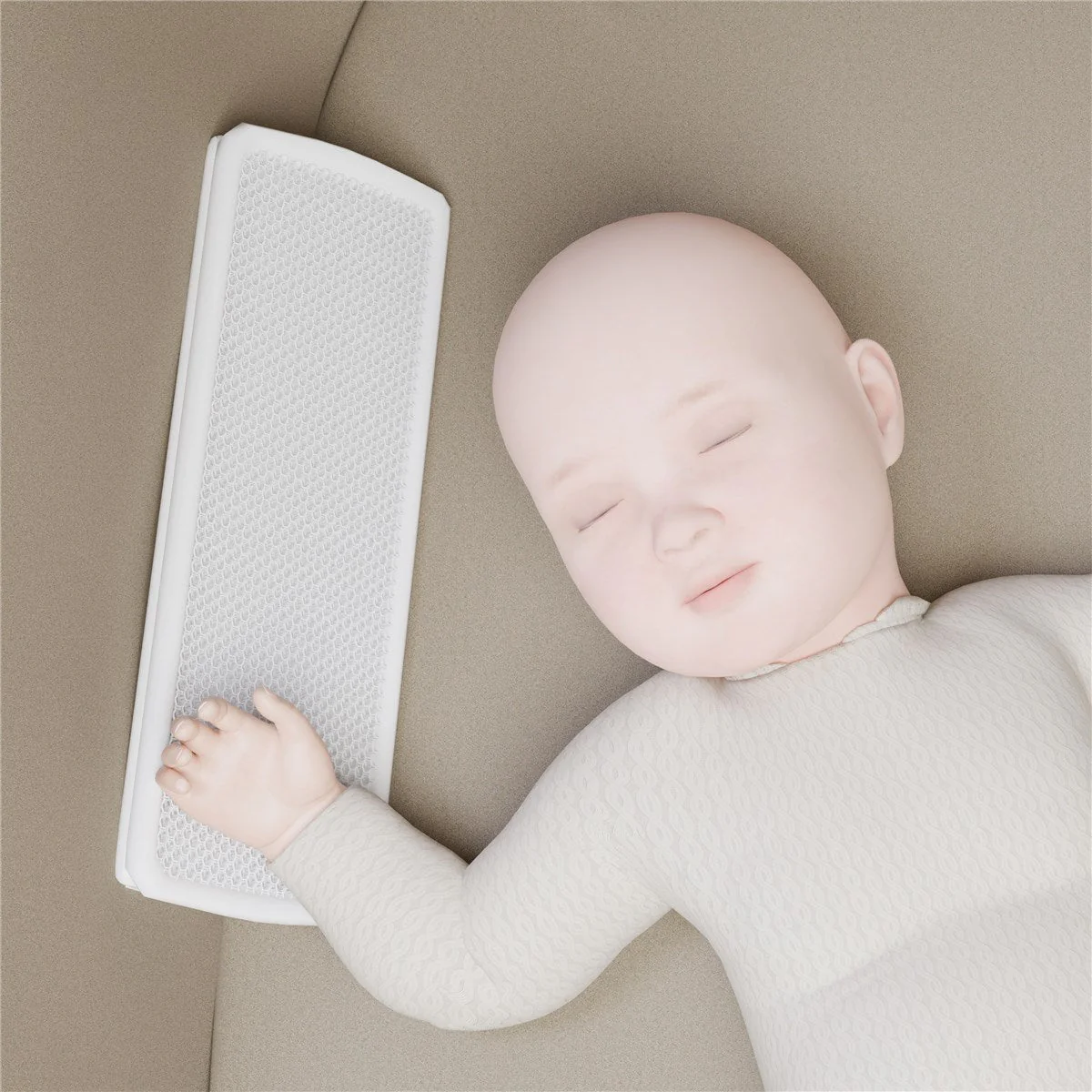 Snooze Secure 3D Air Mesh Baby Sleep Solution – Safer Sleep, Reduced CO₂ Risk - Image 9