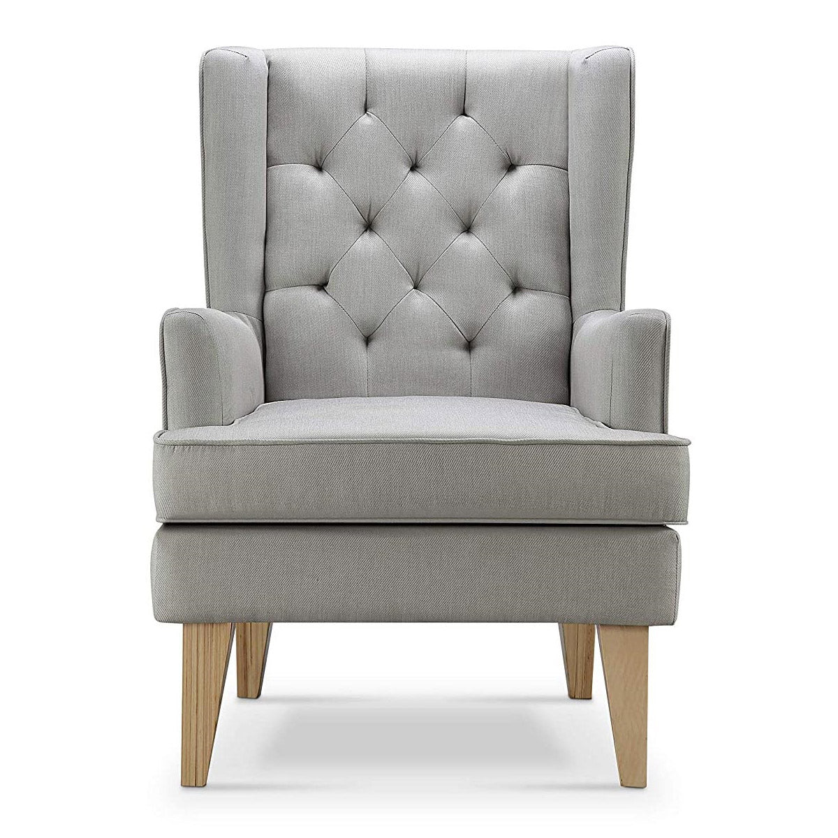 Johnston's Soothe Easy Deluxe Nursery Chair & Rocker – 2-in-1 Nursing & Feeding Chair, Grey - Image 9