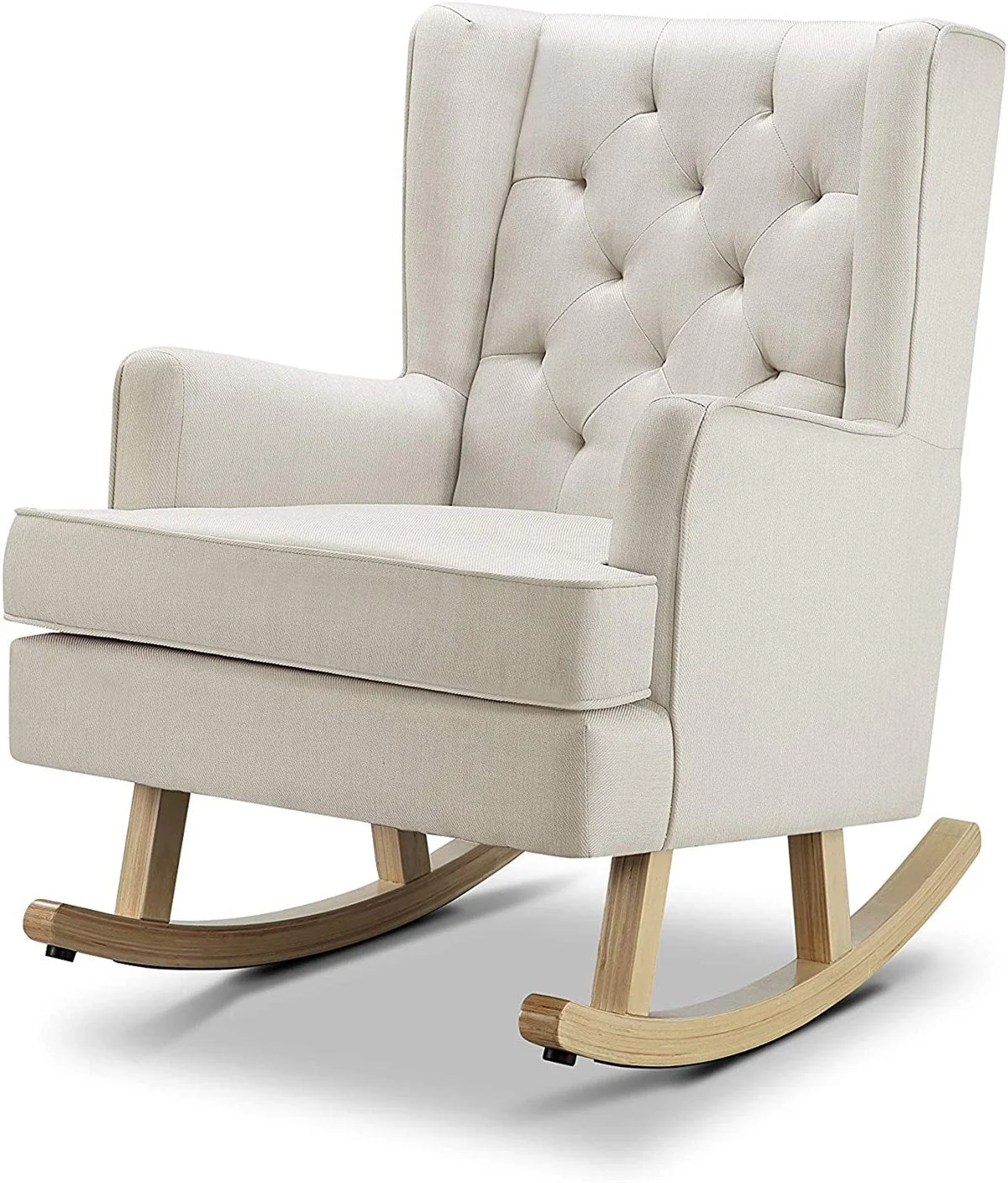 Johnston's Soothe Easy Deluxe Nursing Chair & Rocker with Foot Stool – Convertible Feeding Chair - Image 14