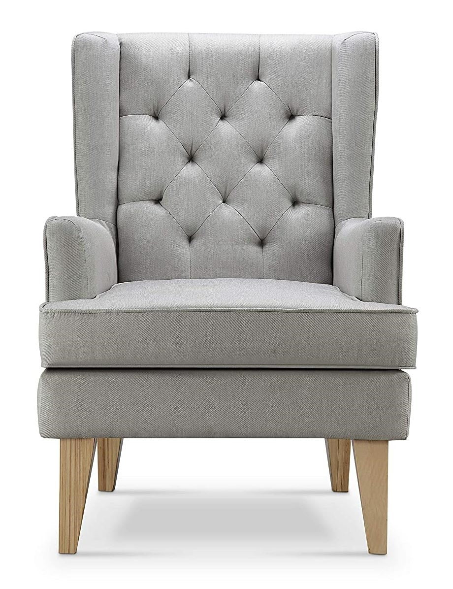 Johnston's Soothe Easy Deluxe Nursing Chair & Rocker with Foot Stool – Convertible Feeding Chair - Image 8