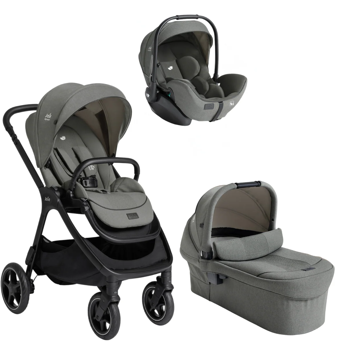 Joie Signature Finiti Flex 3in1 Travel System - Evergreen