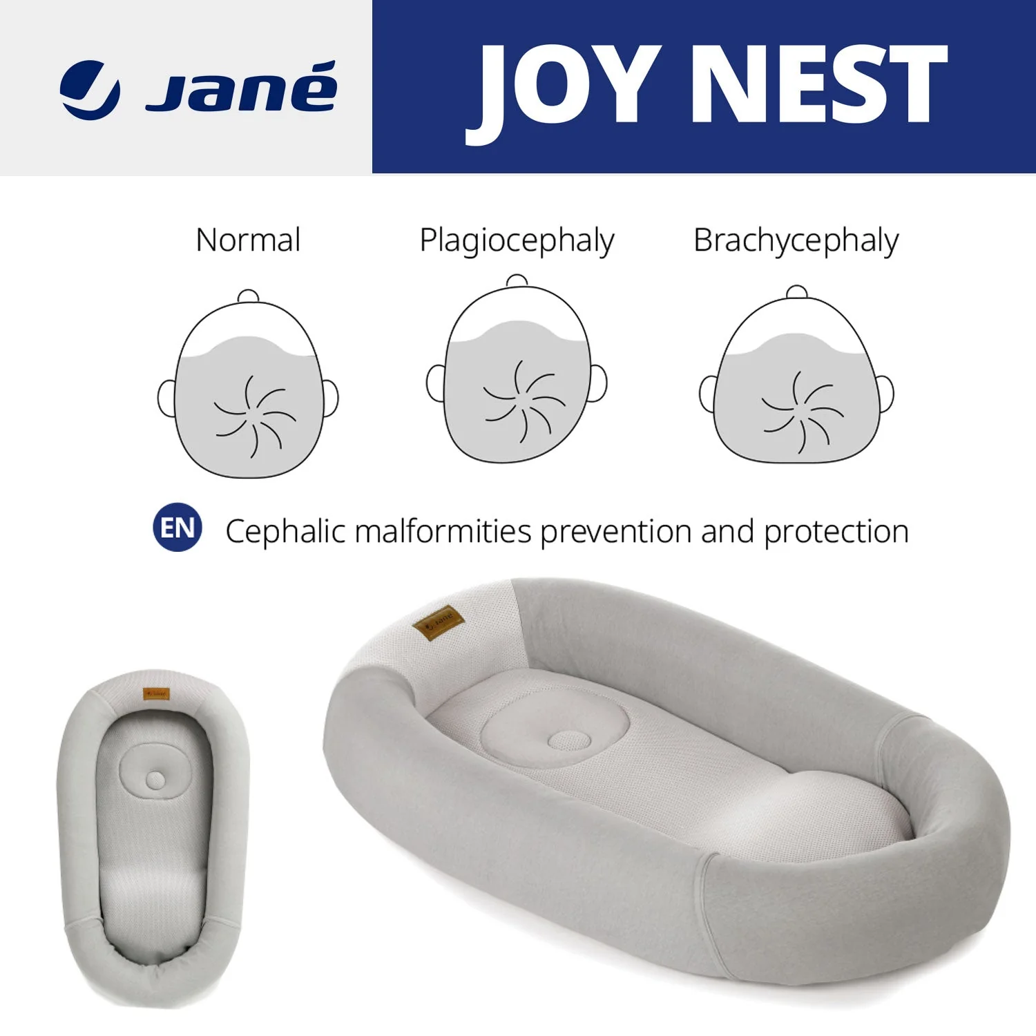 Joy Baby Nest – Ergonomic, Breathable & Supportive from Birth, Botanic - Image 3