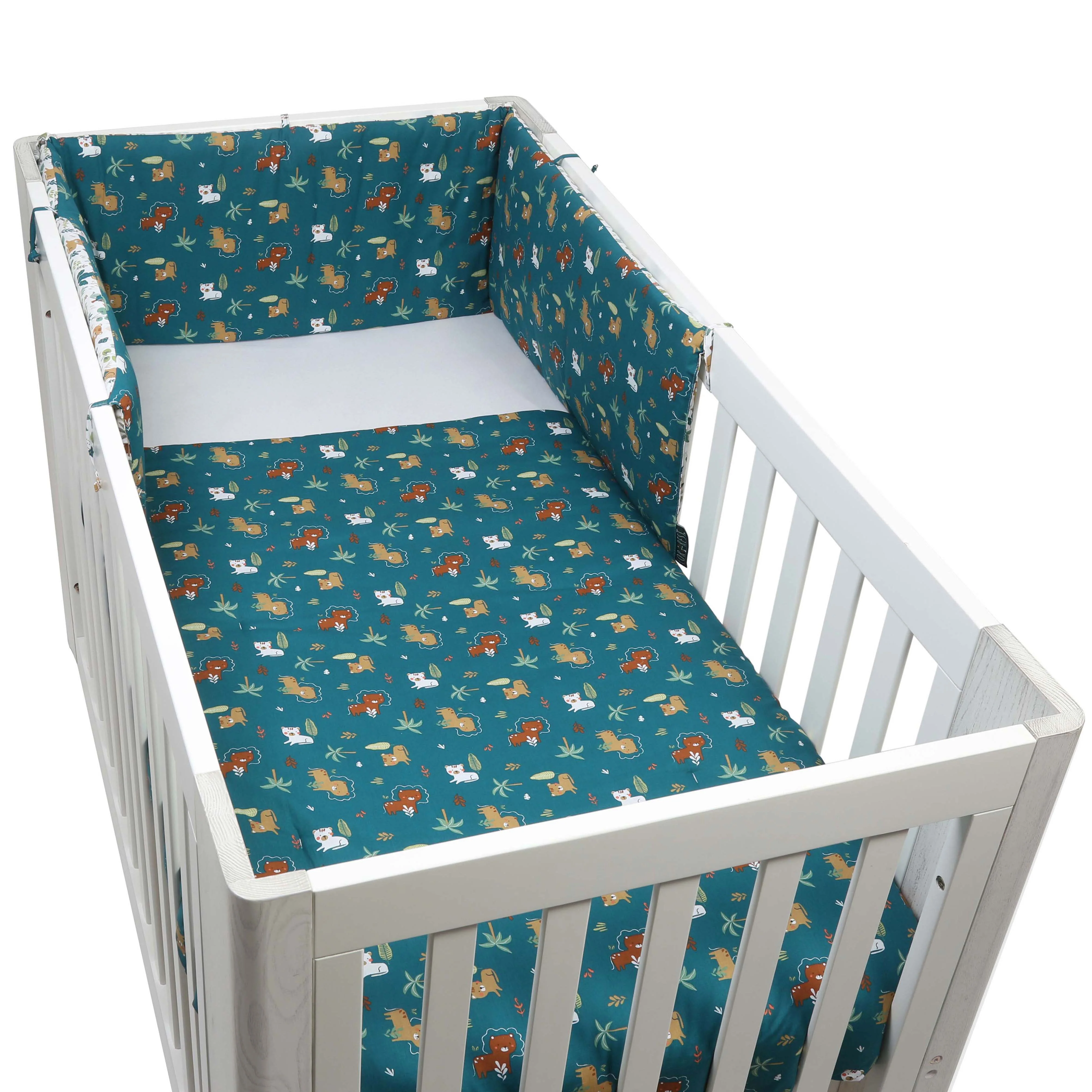 Jungle Organic Cotton Junior All-in-One 4.0 Tog Quilt Bedding Set - Image 8