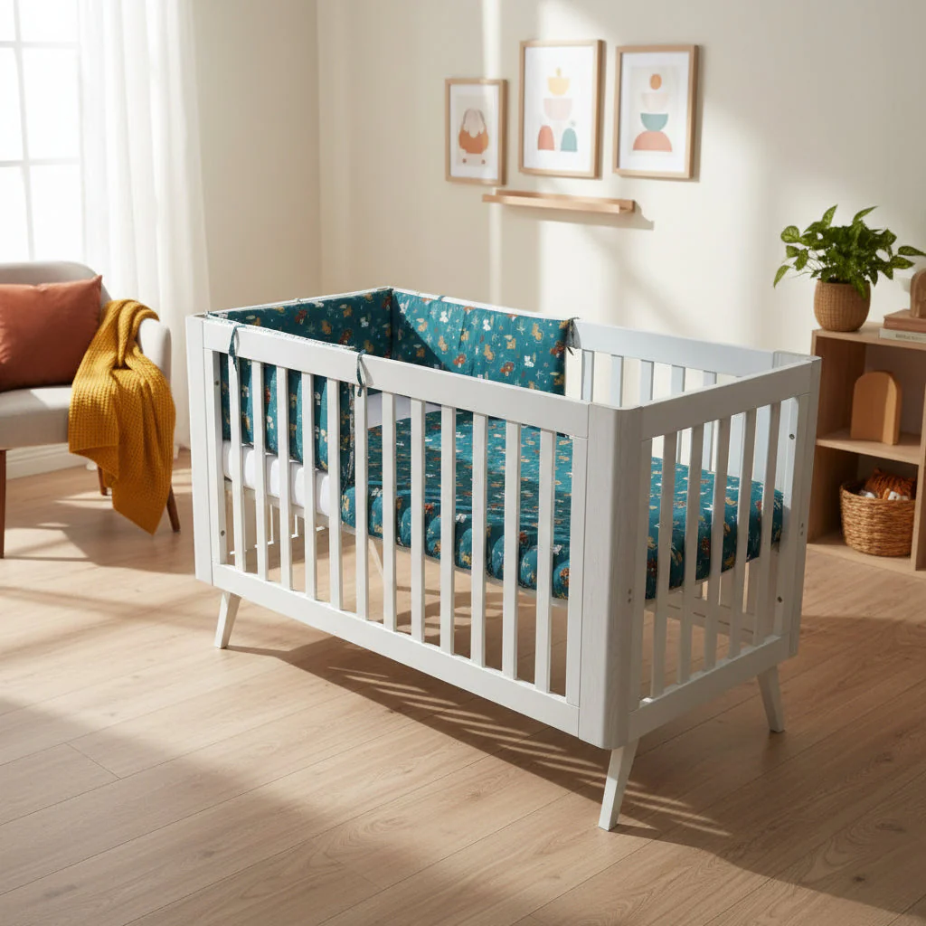 Jungle Organic Cotton Junior All-in-One 4.0 Tog Quilt Bedding Set - Image 11