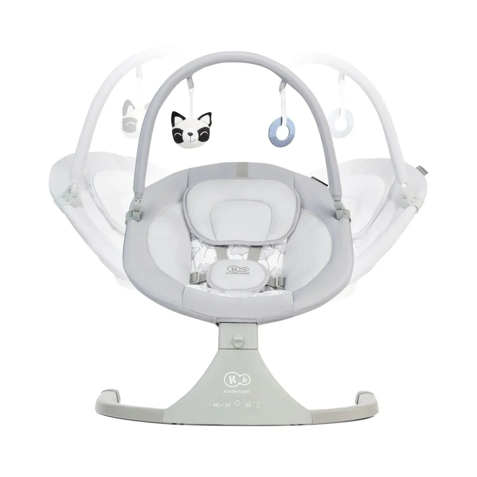 Kinderkraft Luli Swing & Bouncer - Grey - Image 4