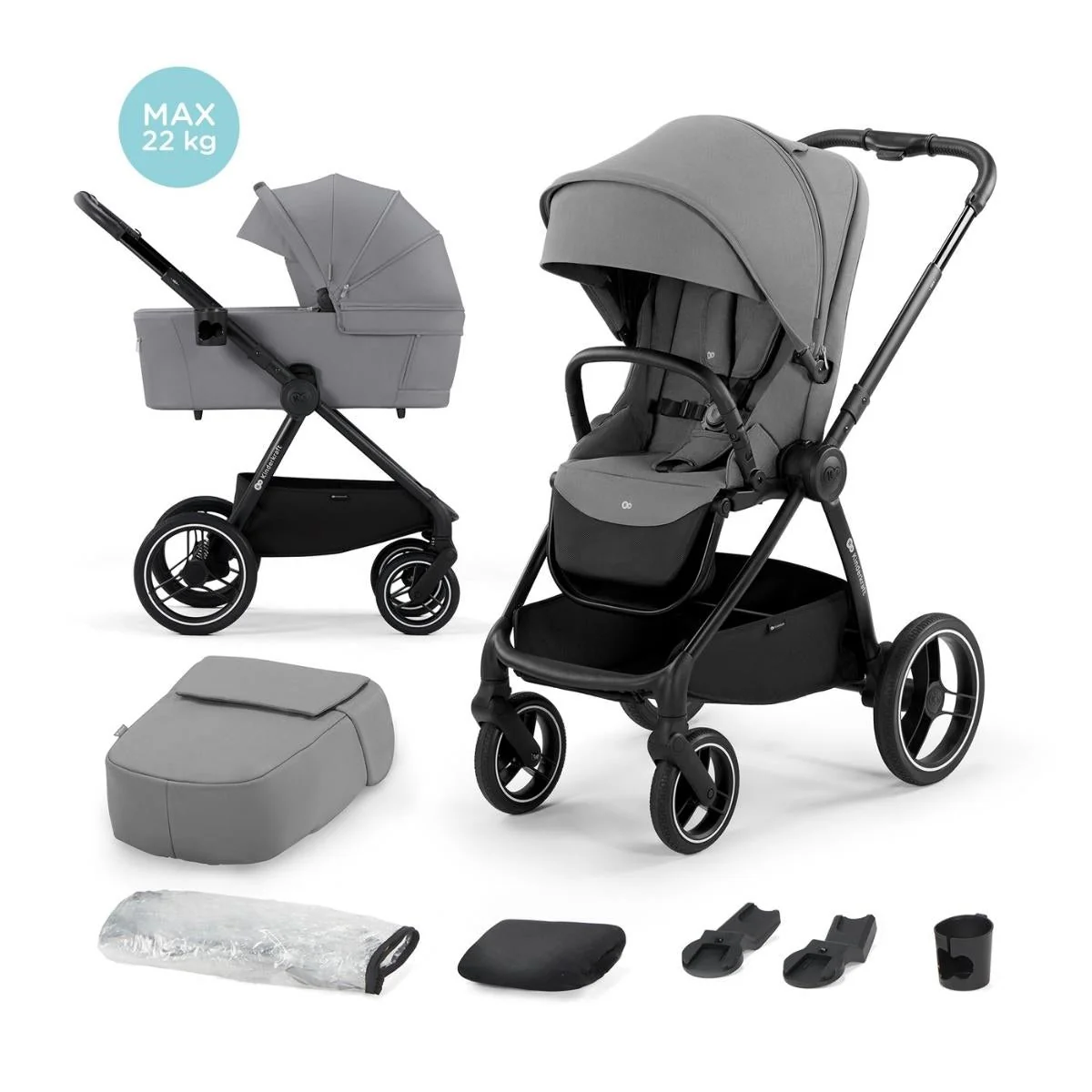 Kinderkraft Nea 2in1 Pushchair and Carrycot - Image 20