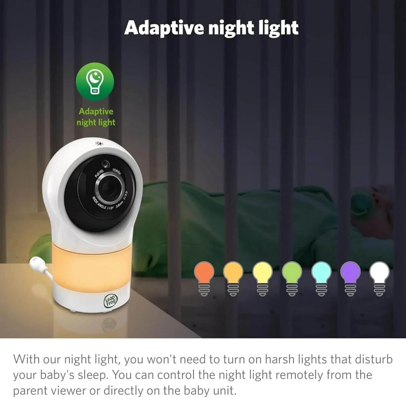 LeapFrog WiFi Standalone Video Baby Monitor - Image 4