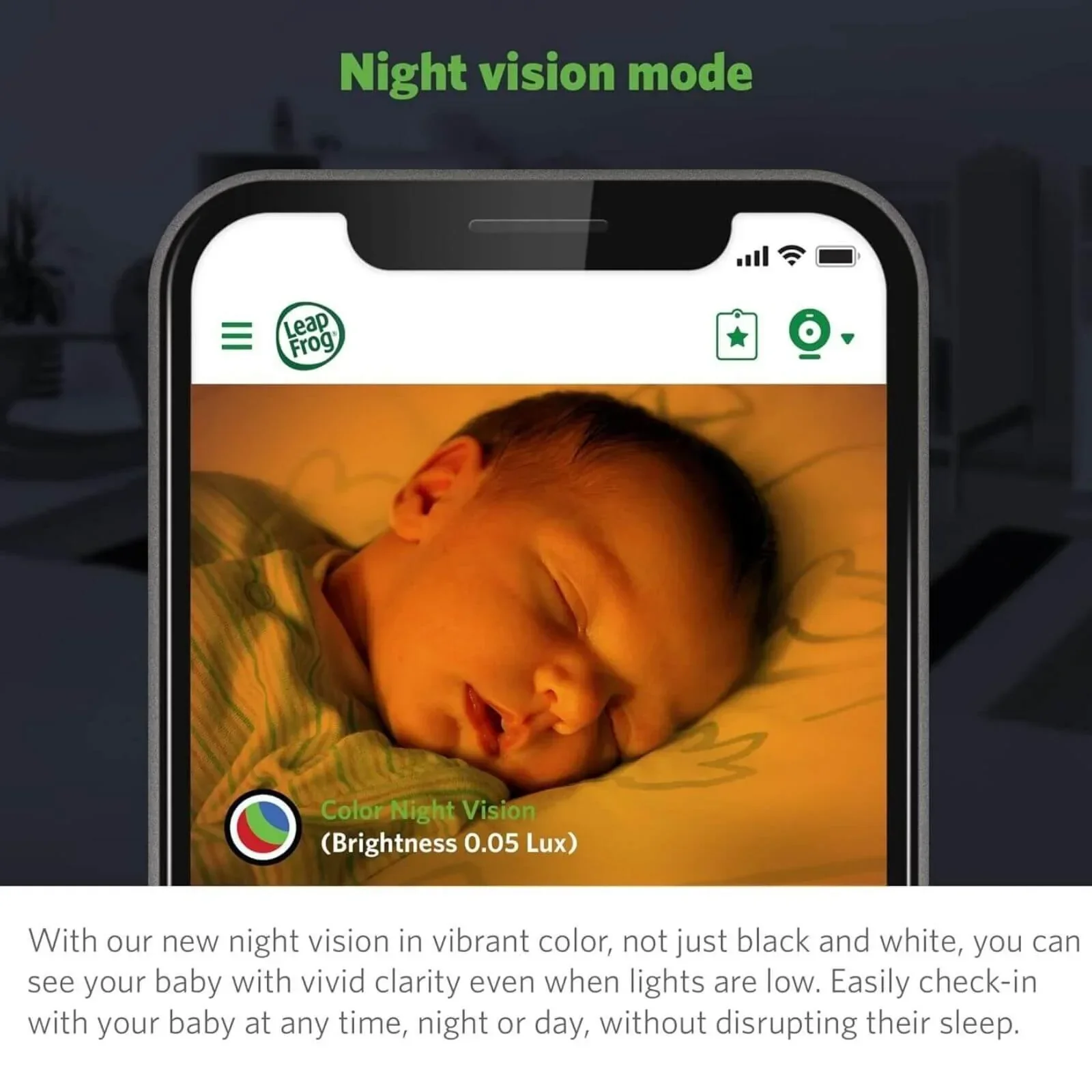 LeapFrog WiFi Standalone Video Baby Monitor - Image 5