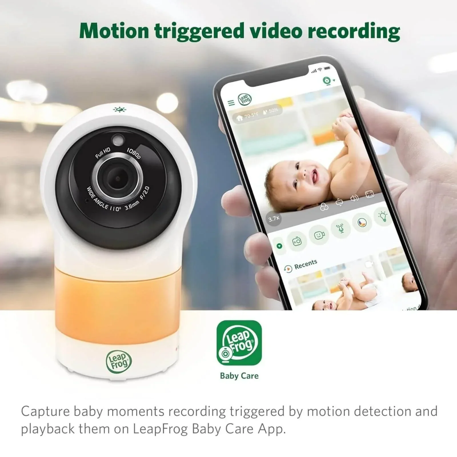 LeapFrog WiFi Standalone Video Baby Monitor - Image 7