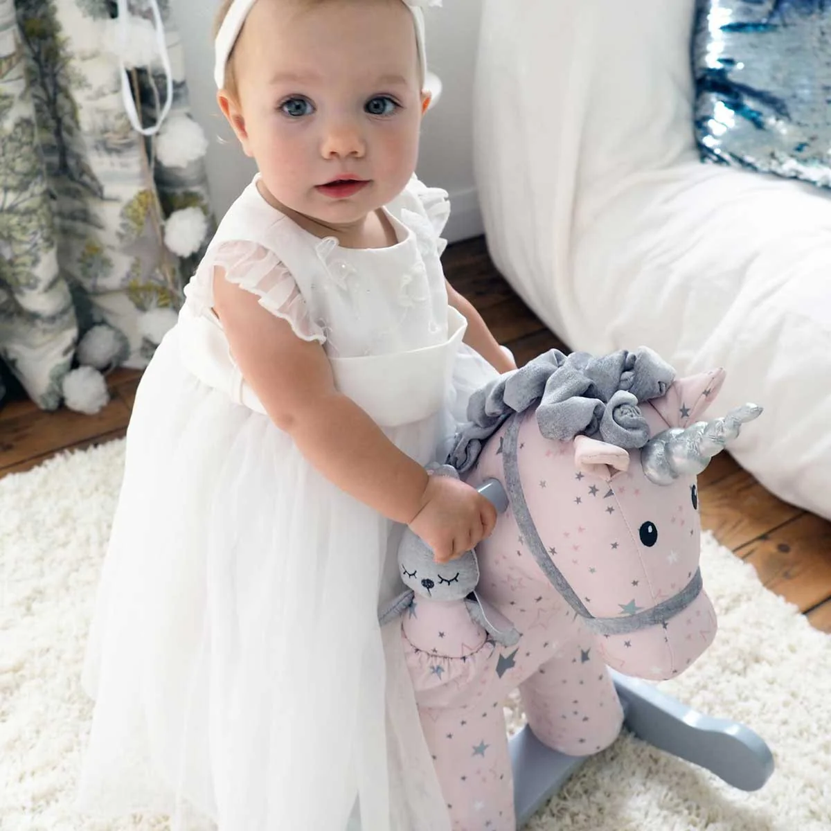 Little Bird Told Me Celeste & Fae Unicorn Rocking Animal - Image 13