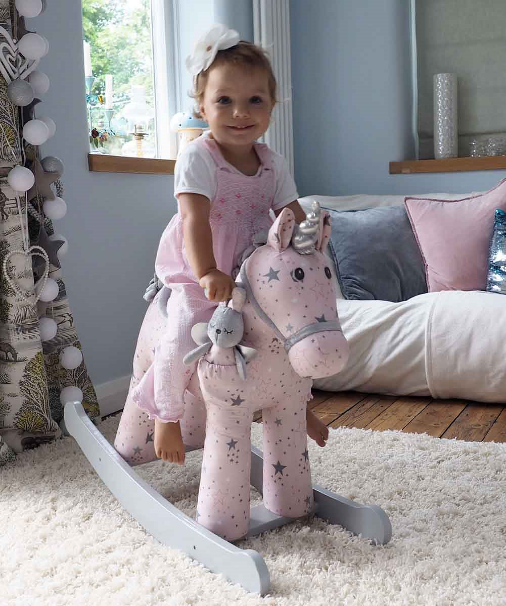 Little Bird Told Me Celeste & Fae Unicorn Rocking Animal - Image 15
