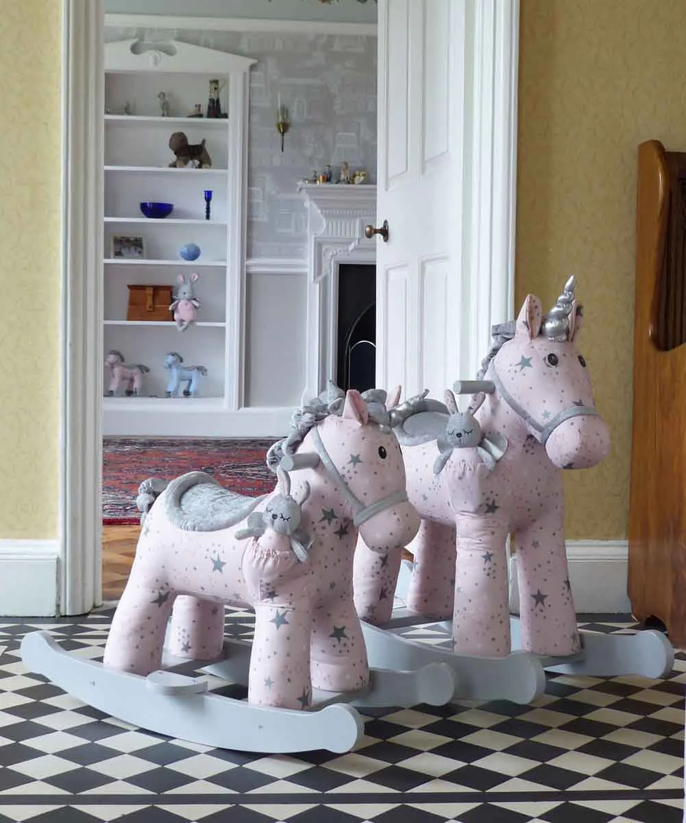 Little Bird Told Me Celeste & Fae Unicorn Rocking Animal - Image 2