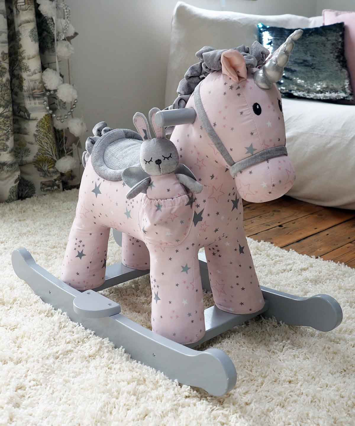 Little Bird Told Me Celeste & Fae Unicorn Rocking Animal - Image 7