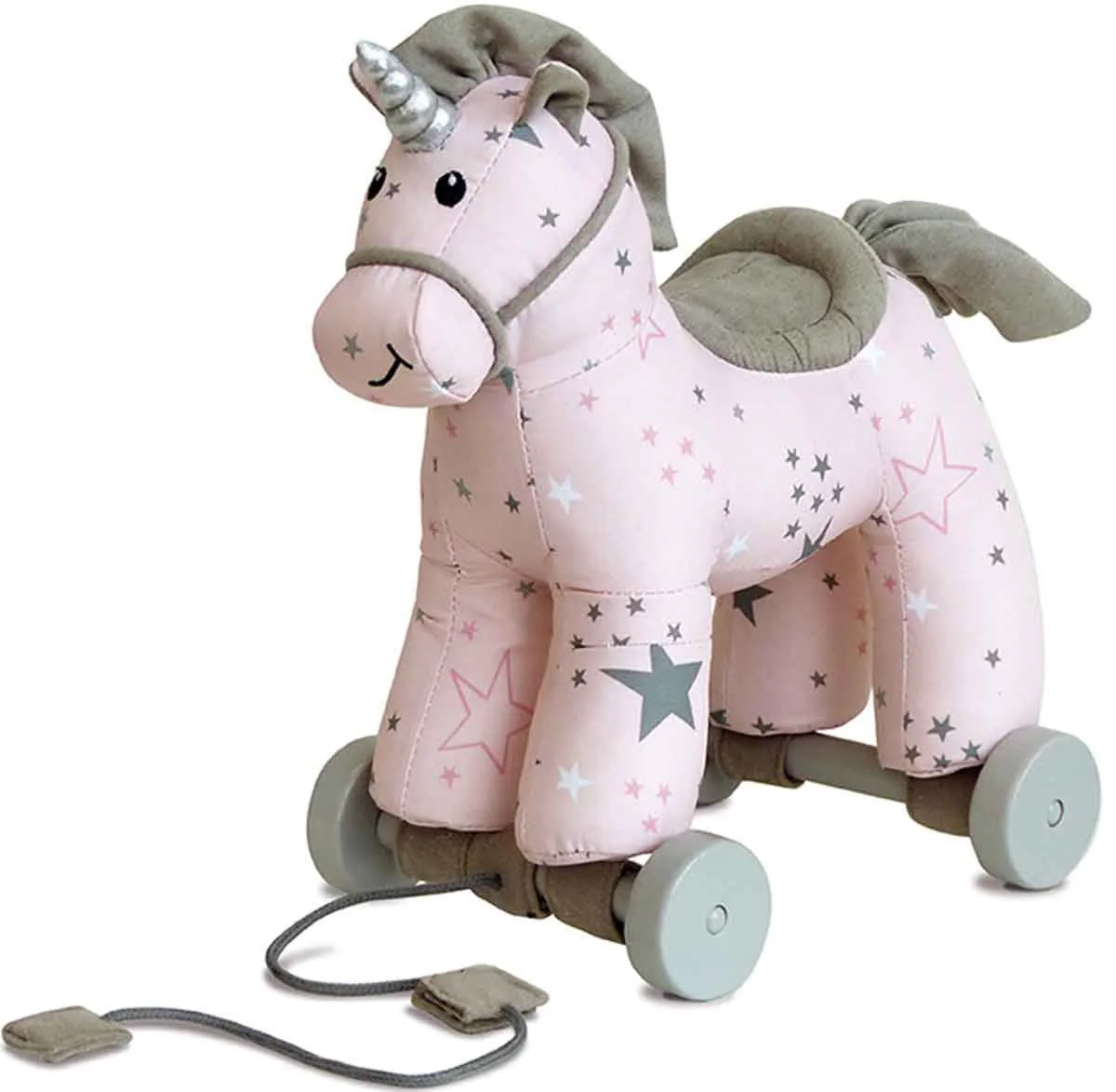 Little Bird Told Me Celeste Unicorn 2-in-1 Pull Along Toy