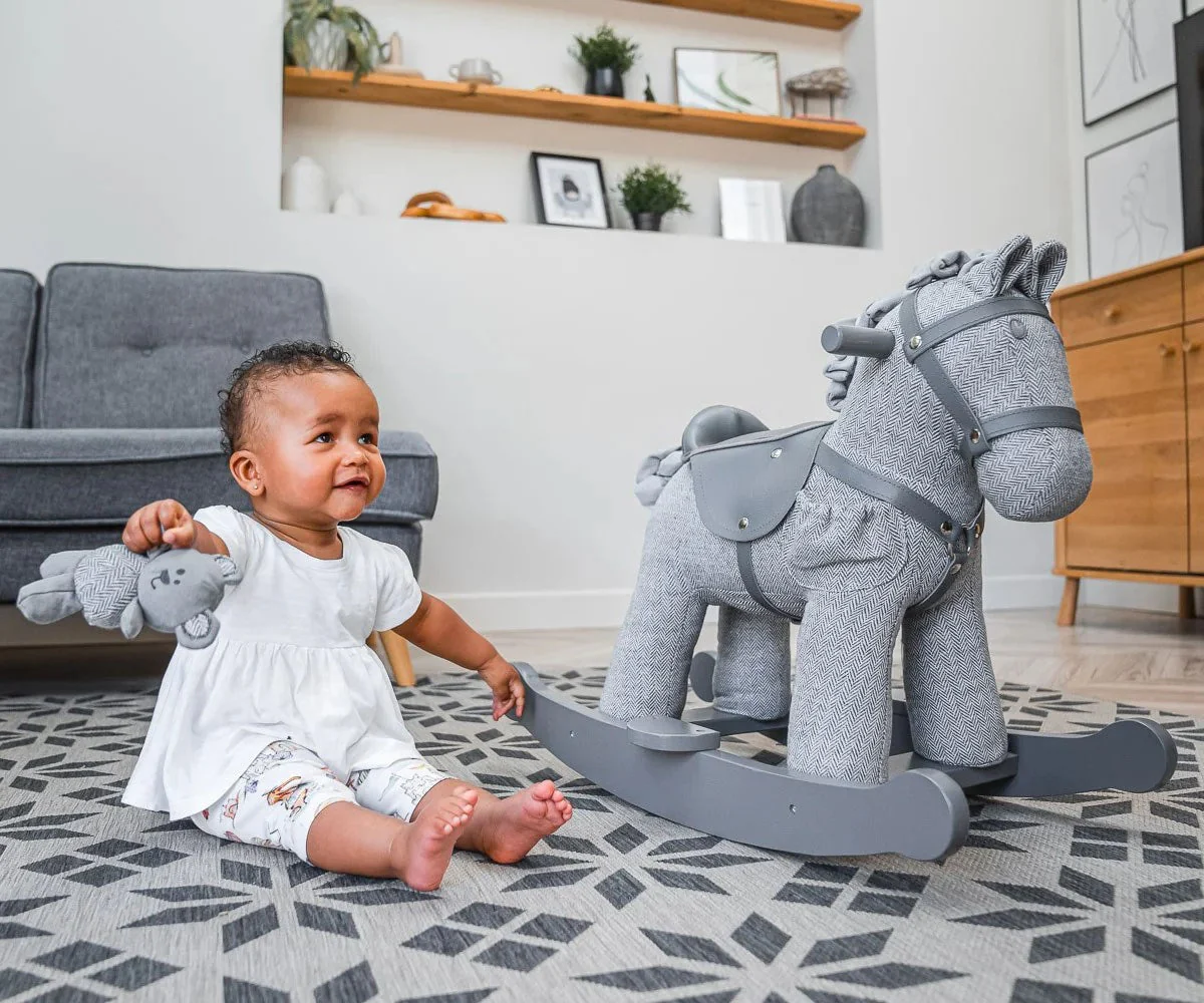Little Bird Told Me Stirling & Mac Rocking Horse, 9 months+ - Image 15