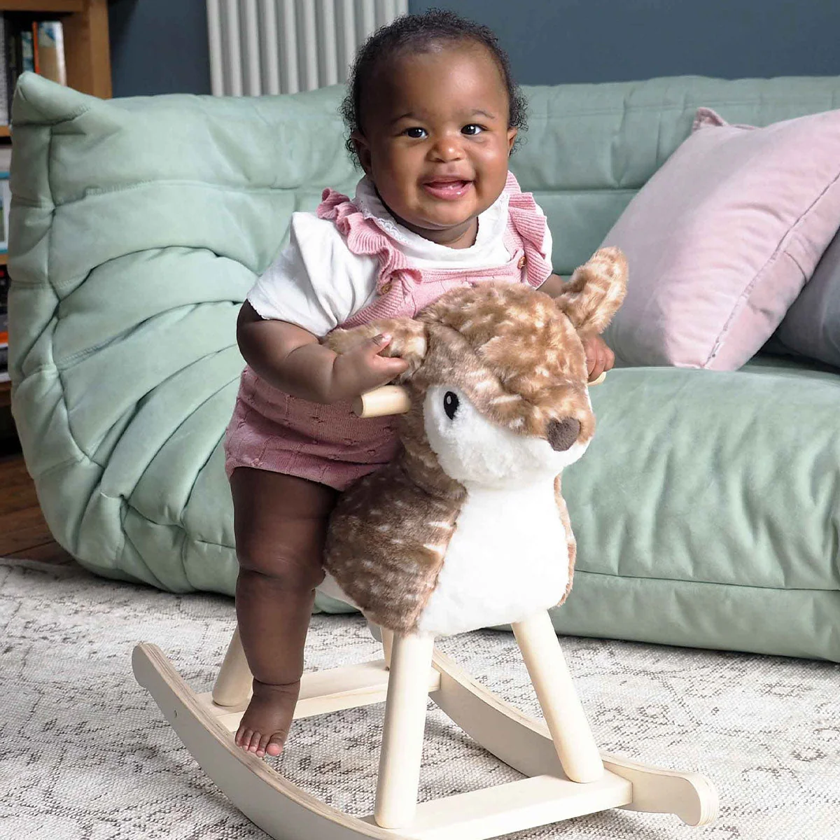 Little Bird Told Me Willow Rocking Deer - Woodland Ride-On Toy for Toddlers (9 Months+) - Image 13
