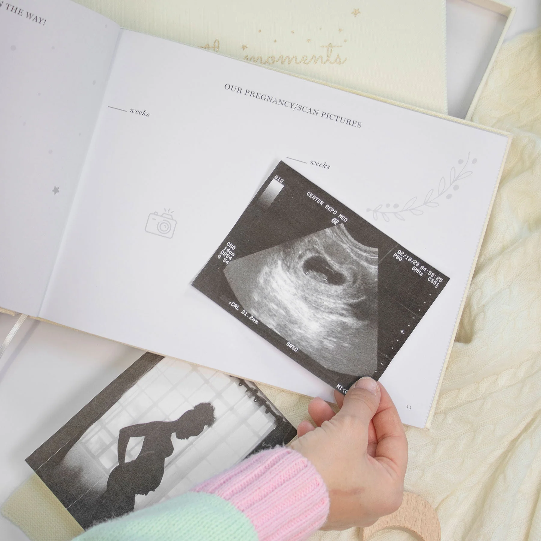 LUXURY BABY MEMORY BOOK - Image 3