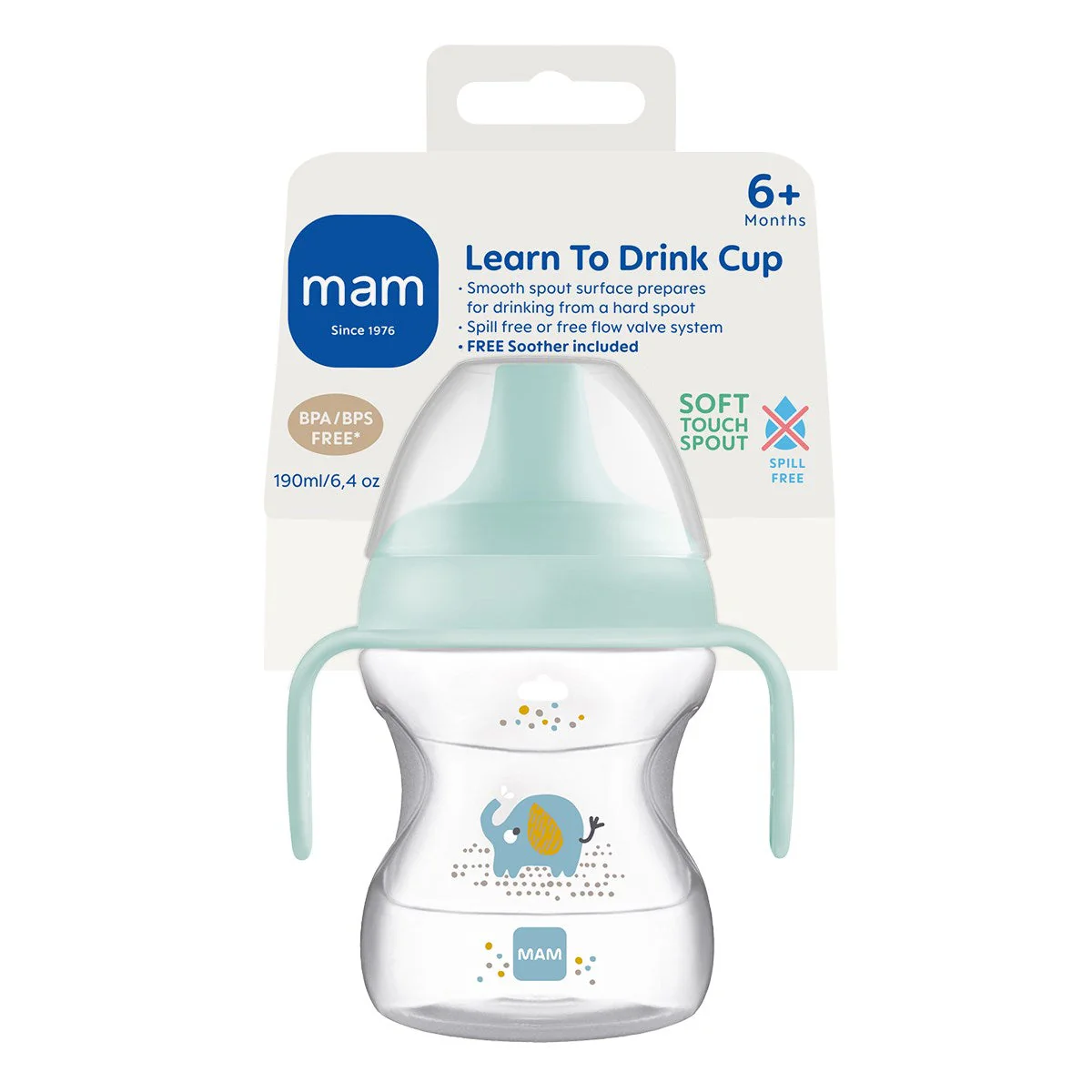 MAM Learn To Drink Cup & Handle - Image 3