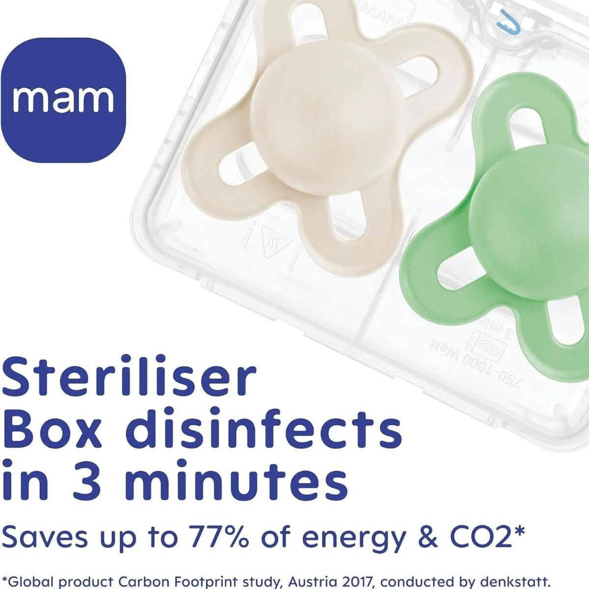 MAM Pure Original 6+M Soother 2pk - Boy - Image 4