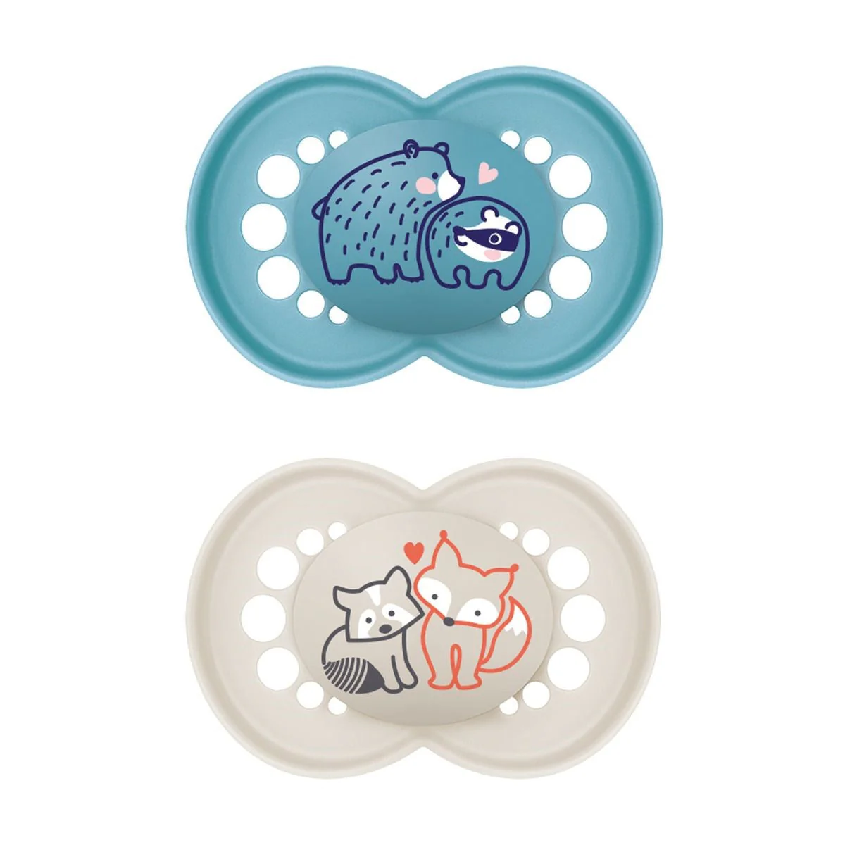 MAM Pure Original 6+M Soother 2pk - Girl - Image 5