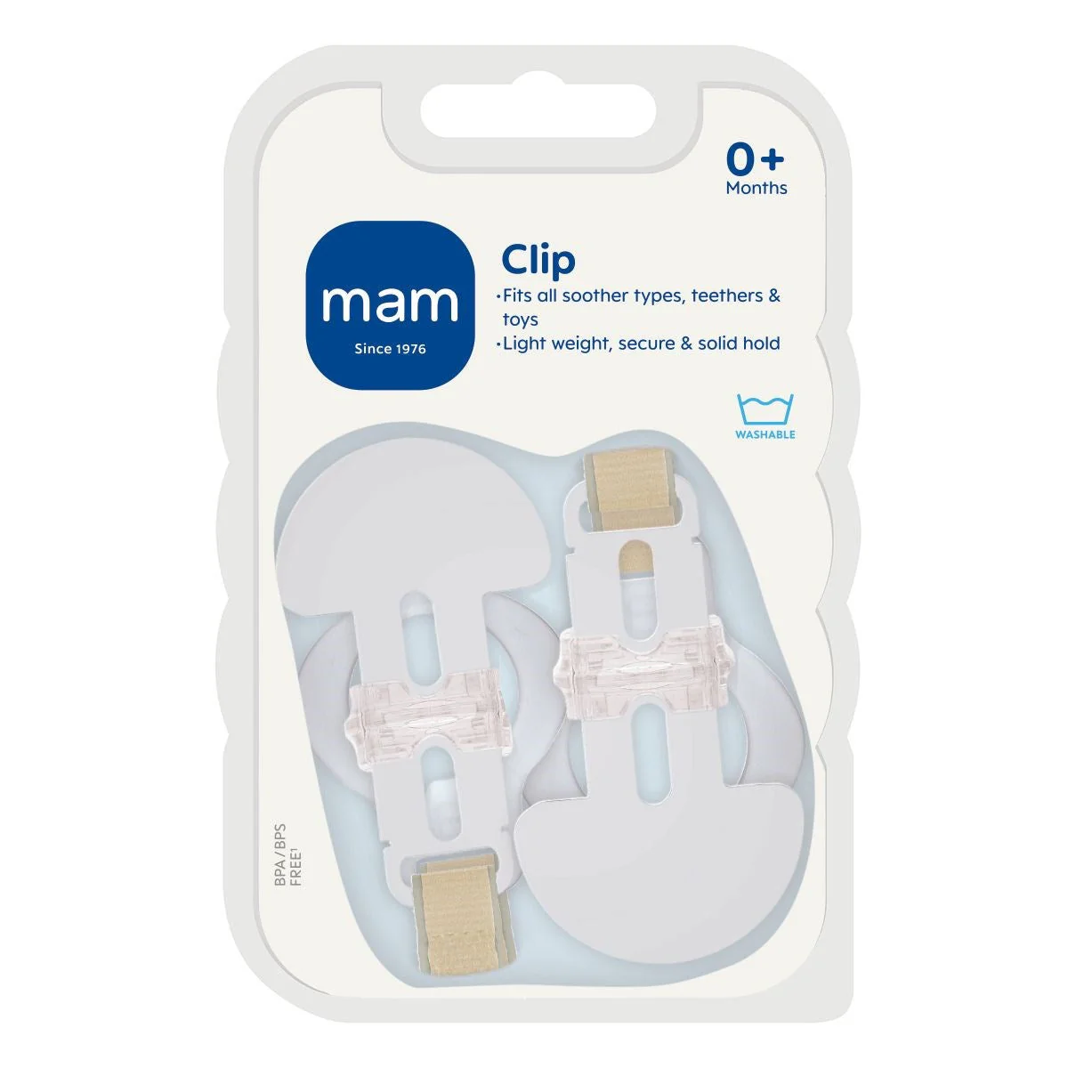 MAM Soother Clip, 2 Pack - Image 2