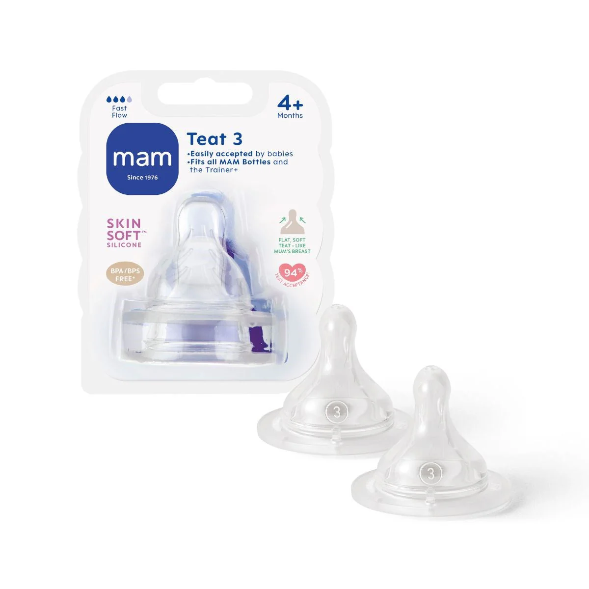 MAM Teat 3 (Fast Flow)