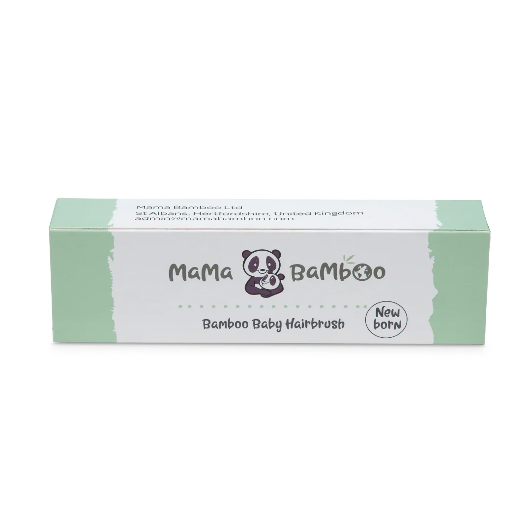 Mama Bamboo Baby Hairbrush DS - Image 4