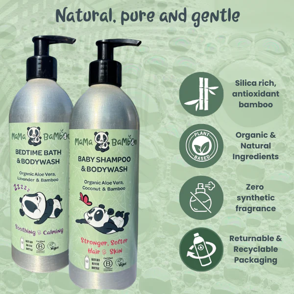 Mama Bamboo Organic Baby Shampoo - Image 2