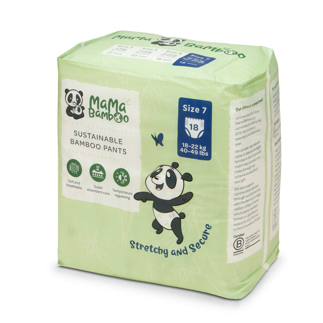 Mama Bamboo Sustainable Nappy Pants DS - Image 4