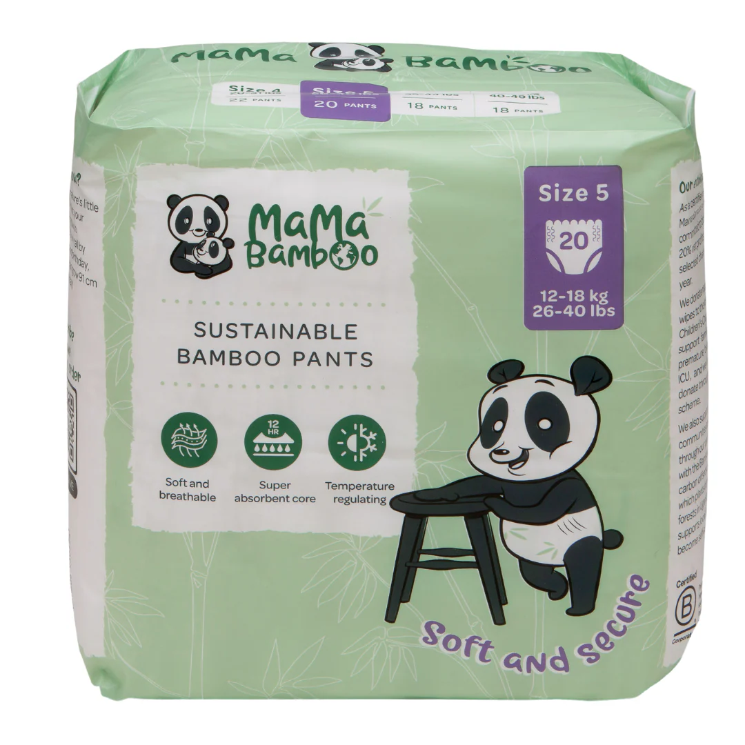 Mama Bamboo Sustainable Pull-Up Nappy Pants - Image 7