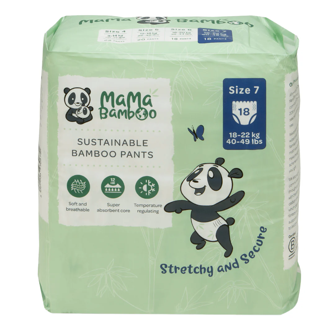 Mama Bamboo Sustainable Pull-Up Nappy Pants - Image 9