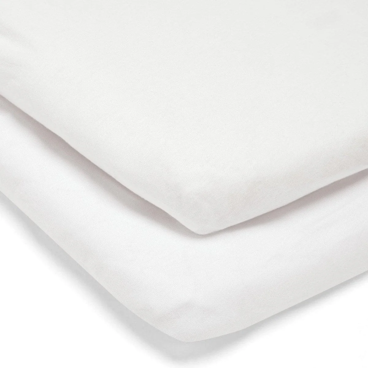 Mamas & Papas 2 Pack Fitted Sheets, White - Image 5