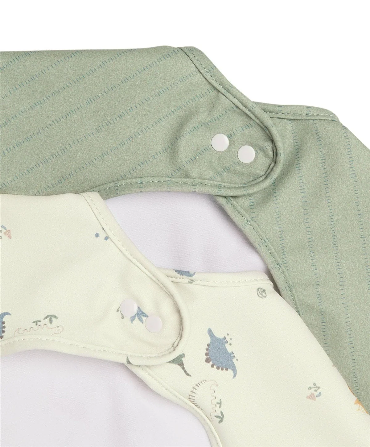 Mamas & Papas 2pk Long Sleeve Messy Bib - Image 18