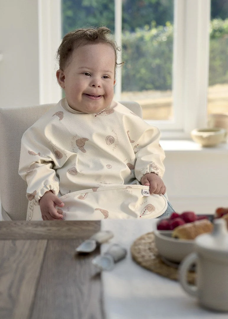 Mamas & Papas 2pk Long Sleeve Messy Bib - Image 9