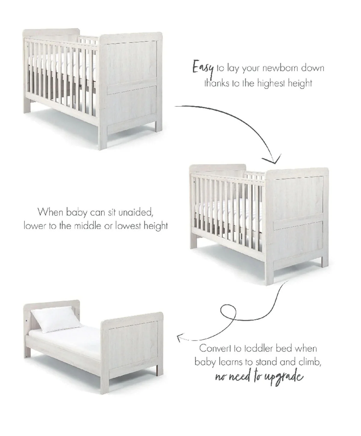 Mamas & Papas Atlas Cot Bed - Image 3
