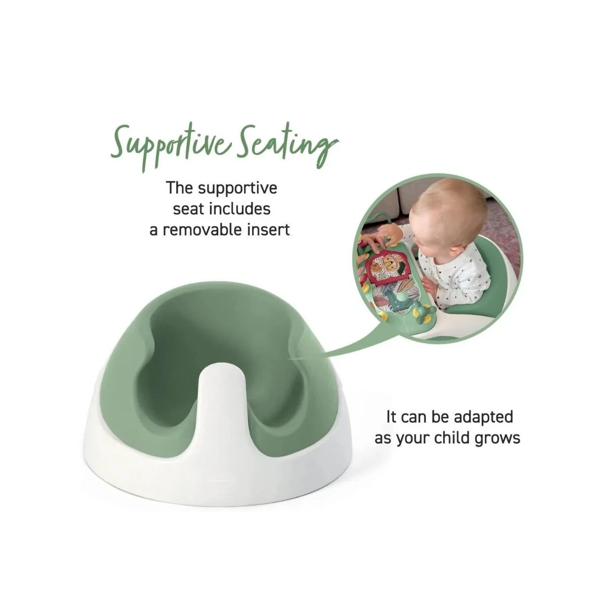 Mamas & Papas Baby Snug Floor Seat with Activity Tray - Image 5