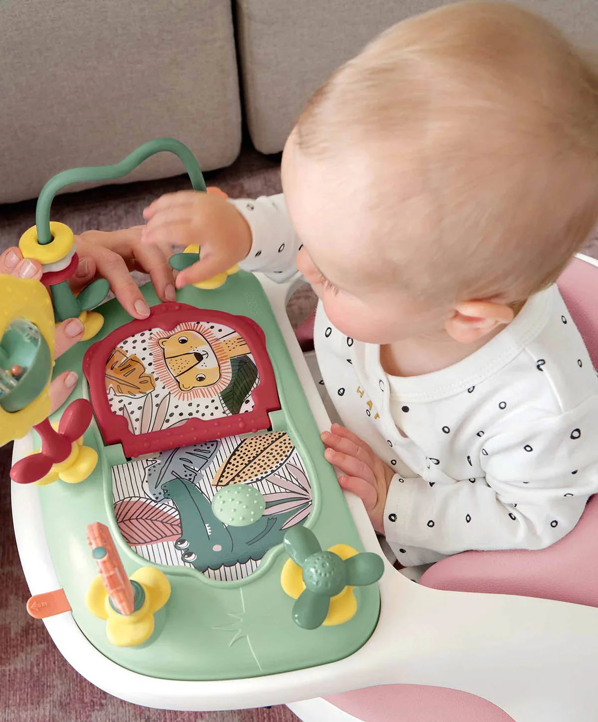 Mamas & Papas Baby Snug Floor Seat with Activity Tray - Image 9