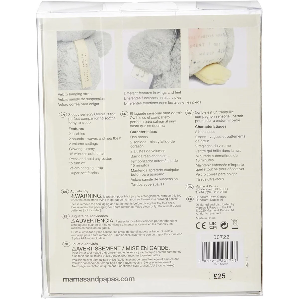Mamas & Papas Light & Sounds Sensory Toy - Image 5