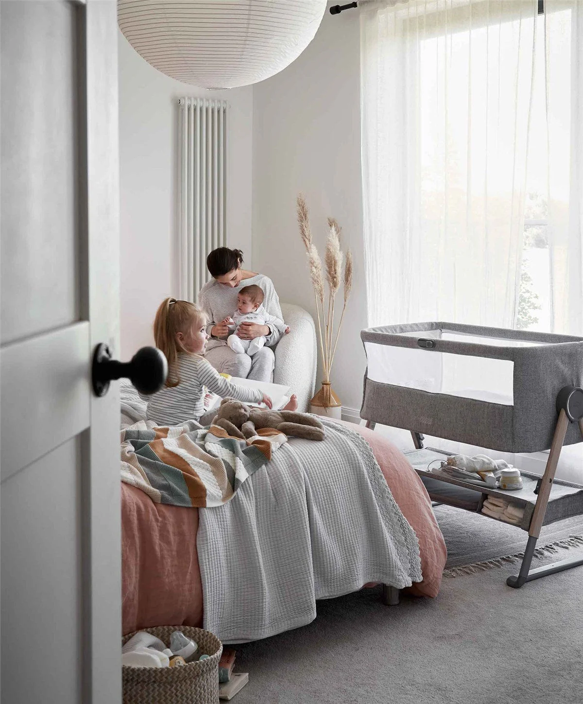 Mamas & Papas Lua Bedside Crib - Image 12