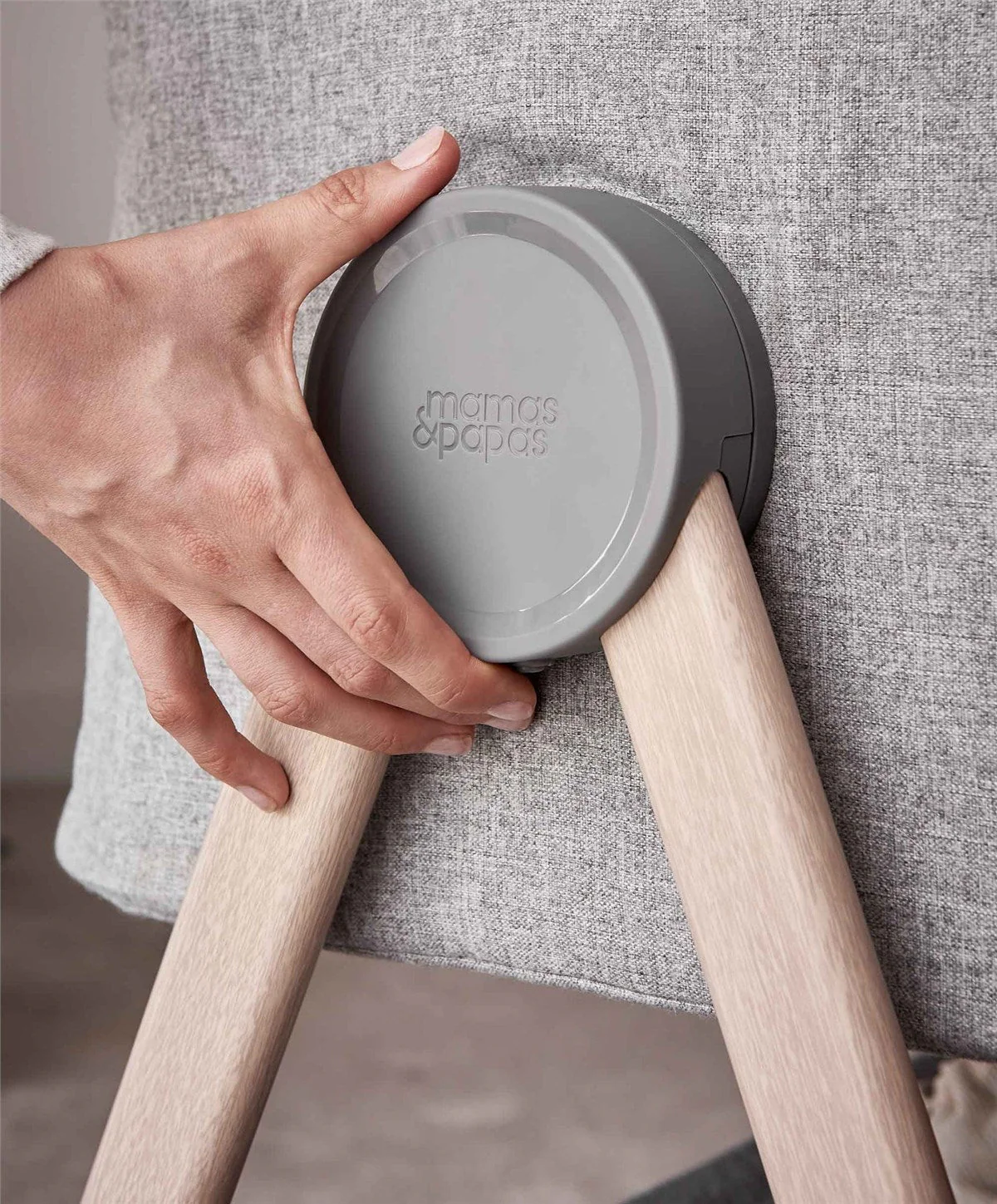 Mamas & Papas Lua Bedside Crib - Image 15